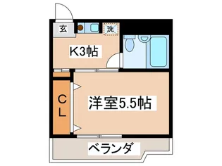 アビタ武蔵野【2階】の間取り