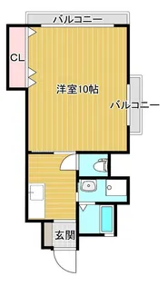 リブエールT【1階】の間取り