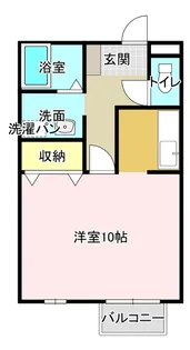 エスペランサ松ヶ瀬【2階】の間取り