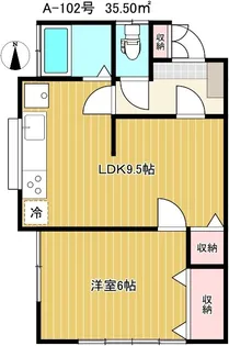 第二山賀ハウス【1階】の間取り