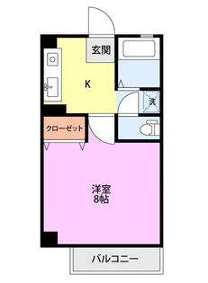 メゾンくりはら【3階】の間取り