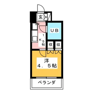 ラ・レジダンス・ド・仙台【10階】の間取り