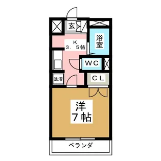 KYハウス【2階】の間取り
