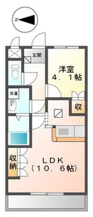 スターライズ【1階】の間取り