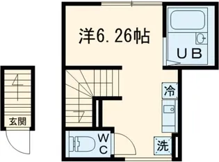 Park Maison Ishikawadai【2階】の間取り