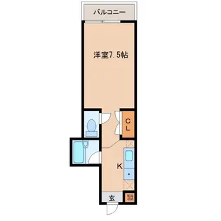 グレイス壱番館【1階】の間取り