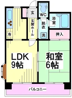 神奈川県川崎市多摩区中野島4【マンション】の間取り