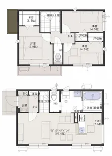 埼玉県さいたま市桜区中島3【一戸建】の間取り