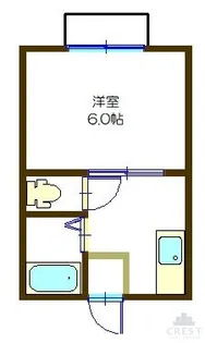 オリーブコート東福山【1階】の間取り