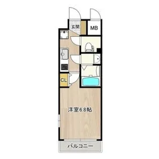 インプルーブ鶴舞【14階】の間取り