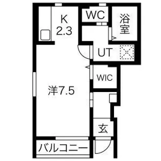 Eight(エイト)【1階】の間取り