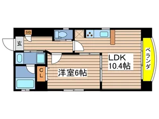 BANビル【4階】の間取り
