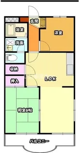 リバティ【1階】の間取り