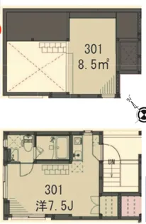 スタイルレジデンス中野【3階】の間取り