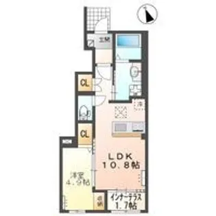 Sunmarina【1階】の間取り