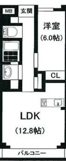 メゾンドール【3階】の間取り