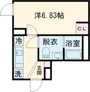 カインドネス西葛西【2階】の間取り