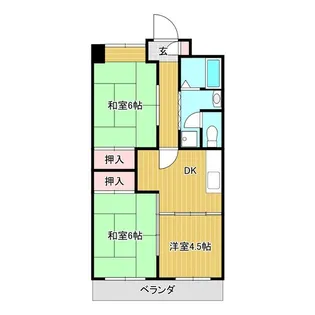 リアライズ国府宮【5階】の間取り