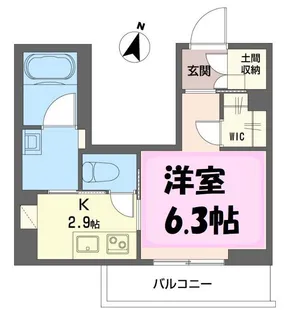 カッサーロ II【1階】の間取り