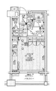 日神デュオステージ桜上水【5階】の間取り