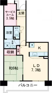 T’s garden清瀬【1階】の間取り