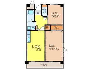 ロイヤルスプリングスの間取り