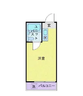 メゾン・ド・テルトル【1階】の間取り