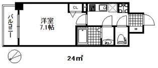 レジデンス神戸大倉山グルーブ【5階】の間取り