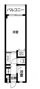 コンフォートマンション桜木町【2階】の間取り