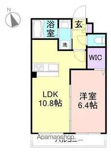 カサ・エイト【1階】の間取り