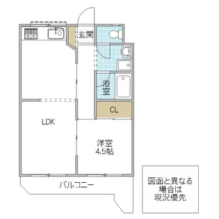 ソラーナ見川【3階】の間取り