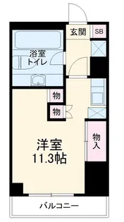 カーサブランカ【4階】の間取り