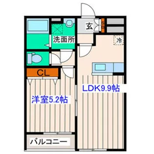 フローラ ハイム【1階】の間取り