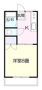 オバタハイツ【1階】の間取り