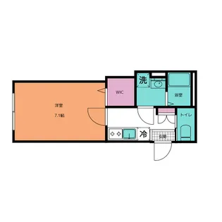 KEIAI RESIDENCE 久米川II【2階】の間取り