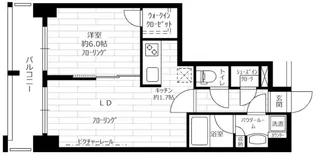東京都台東区鳥越1【マンション】の間取り