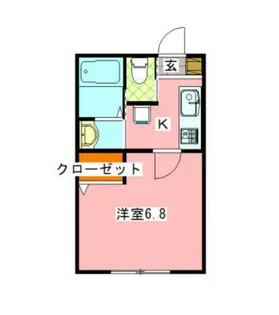 グリーンヒルズ【1階】の間取り