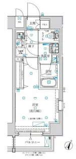 クレイシア板橋蓮沼【2階】の間取り