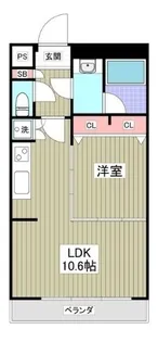 スペッキオ【2階】の間取り