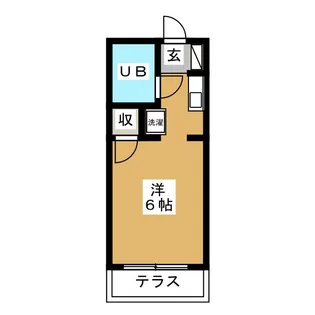 東京都世田谷区代田5【アパート】の間取り