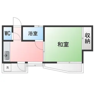 ふじハイツ【1階】の間取り