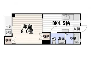 グランメゾン【5階】の間取り