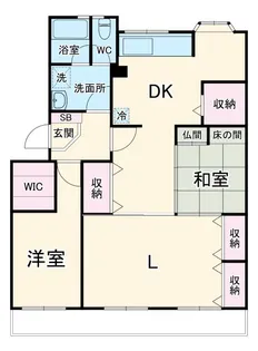 大森台住宅 2号棟【4階】の間取り
