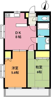 ブリリアントII【2階】の間取り
