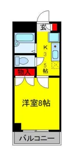 メゾン伊佐司【2階】の間取り