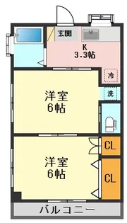 第2ワールドビル【3階】の間取り