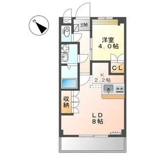 プロニティ K【2階】の間取り
