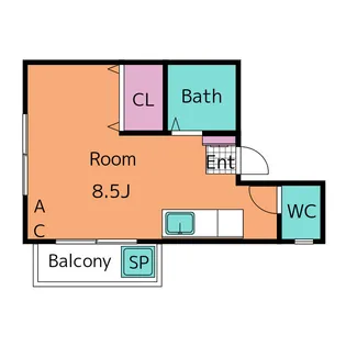 グラン・シャリオ【1階】の間取り