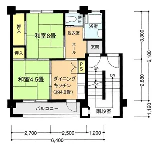 汐見台第3 3402号棟【3階】の間取り