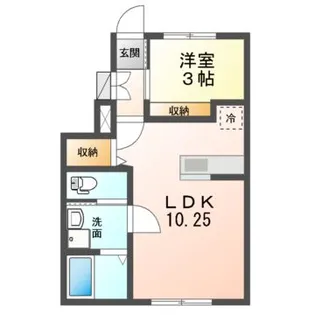 Astoria A・B【1階】の間取り